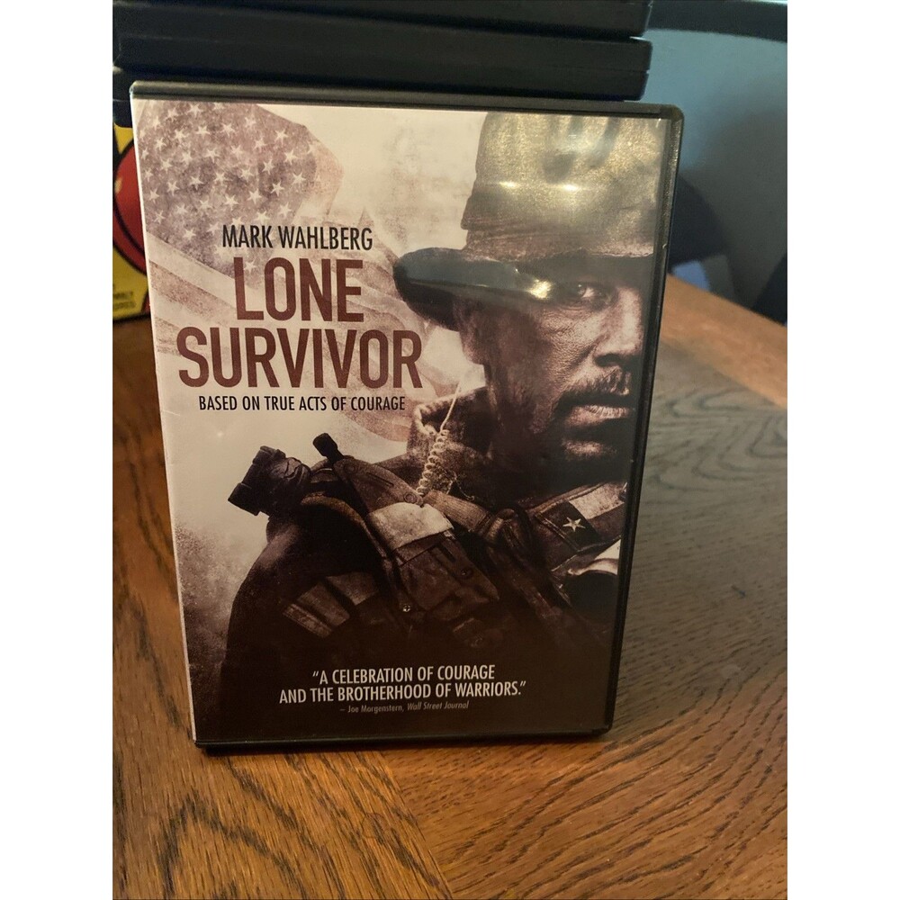 Lone Survivor DVD, 2014 Mark Wahlberg Emile Hirsch Taylor Kitsch Eric Bana Berg